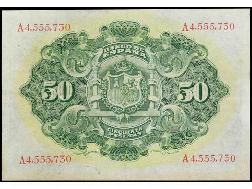 BANCO DE ESPAÑA. 50 Pesetas. 24 Septiembre 1906. Serie A. Ed