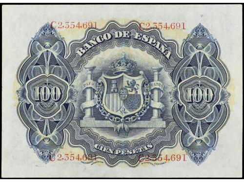 BANCO DE ESPAÑA. 100 Pesetas. 30 Junio 1906. Serie C. Ed-313