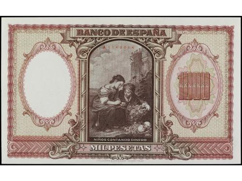 ESTADO ESPAÑOL. 1.000 Pesetas. 9 Enero 1940. Murillo. Ed-440