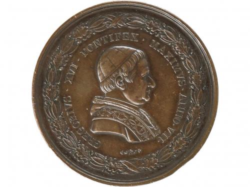 MEDALLAS EXTRANJERAS. Lote 3 medallas. 1837 a 1870. GREGORIU