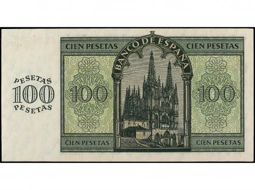 ESTADO ESPAÑOL. 100 Pesetas. 21 Noviembre 1936. Catedral de 