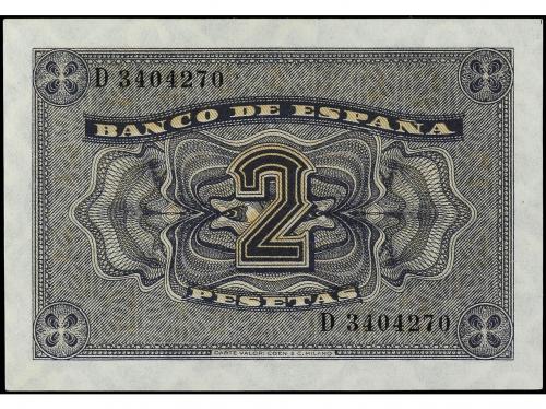 ESTADO ESPAÑOL. 2 Pesetas. 30 Abril 1938. Catedral de Burgos