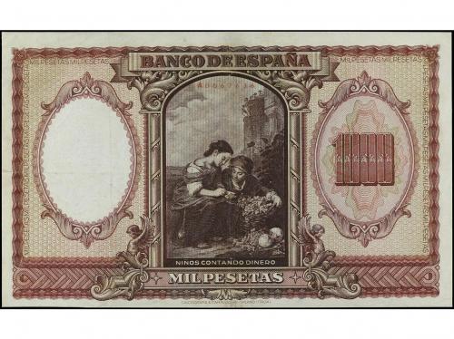 ESTADO ESPAÑOL. 1.000 Pesetas. 9 Enero 1940. Murillo. Ed-440