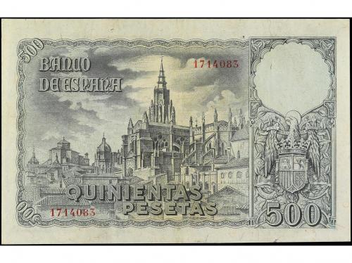 ESTADO ESPAÑOL. 500 Pesetas. 21 Octubre 1940. Entierro del C