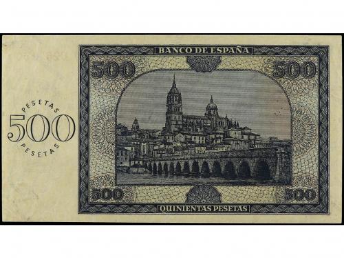 ESTADO ESPAÑOL. 500 Pesetas. 21 Noviembre 1936. Catedral de 