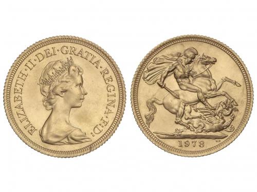 GRAN BRETAÑA. Sovereign. 1978. ELIZABETH II. 7,97 grs. AU (9