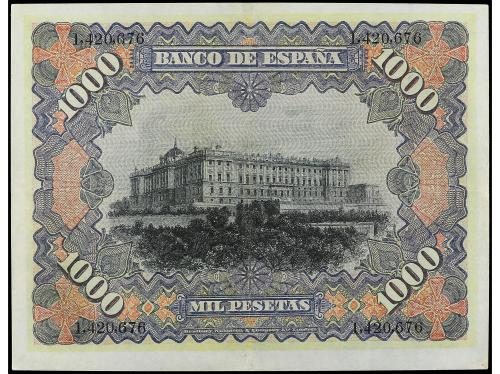 BANCO DE ESPAÑA. 1.000 Pesetas. 15 Julio 1907. Palacio Real 