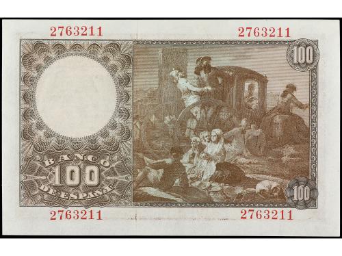 ESTADO ESPAÑOL. 100 Pesetas. 2 mayo 1948. Bayeu. Sin Serie. 