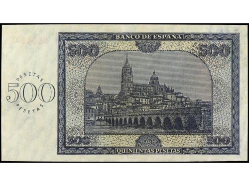 ESTADO ESPAÑOL. 500 Pesetas. 21 Noviembre 1936. Catedral de 