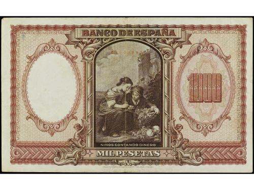 ESTADO ESPAÑOL. 1.000 Pesetas. 9 Enero 1940. Murillo. (Algo 