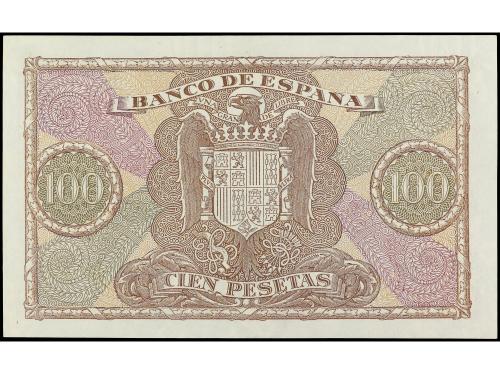 ESTADO ESPAÑOL. 100 Pesetas. 9 Enero 1940. Colón. Serie D. (