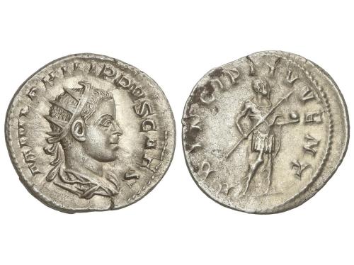 IMPERIO ROMANO. Antoniniano. 244-246 d.C. FILIPO II. Rev.: P