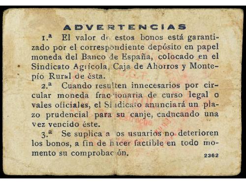 MURCIA. 1 Peseta. Junio 1937. Comercio e Industria de POZO-E