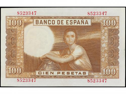 ESTADO ESPAÑOL. 100 Pesetas. 7 Abril 1953. Julio Romero de