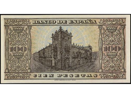 ESTADO ESPAÑOL. 100 Pesetas. 20 Mayo 1938. Casa del Cordón. 