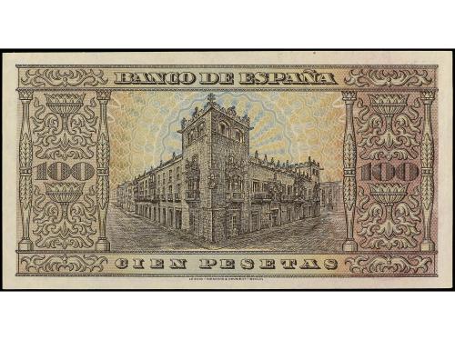 ESTADO ESPAÑOL. 100 Pesetas. 20 Mayo 1938. Casa del Cordón. 