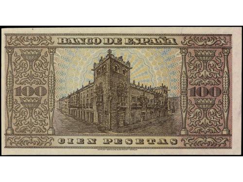 ESTADO ESPAÑOL. 100 Pesetas. 20 Mayo 1938. Casa del Cordón. 