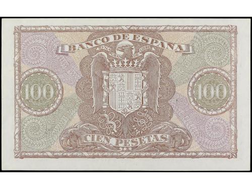 ESTADO ESPAÑOL. 100 Pesetas. 9 Enero 1940. Colón. Serie H. (