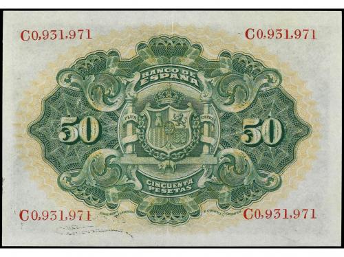 BANCO DE ESPAÑA. 50 Pesetas. 24 Septiembre 1906. Serie C. (D