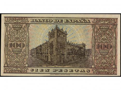 ESTADO ESPAÑOL. 100 Pesetas. 20 Mayo 1938. Casa del Cordón. 