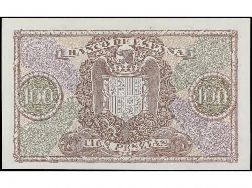 ESTADO ESPAÑOL. 100 Pesetas. 9 Enero 1940. Colón. Serie H. (