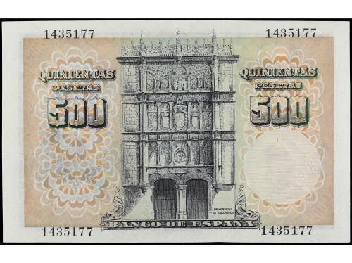 ESTADO ESPAÑOL. 500 Pesetas. 19 Febrero 1946. Francisco de V