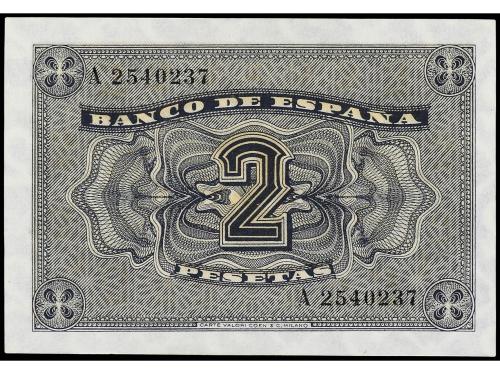 ESTADO ESPAÑOL. 2 Pesetas. 12 Octubre 1937. Catedral de Burg