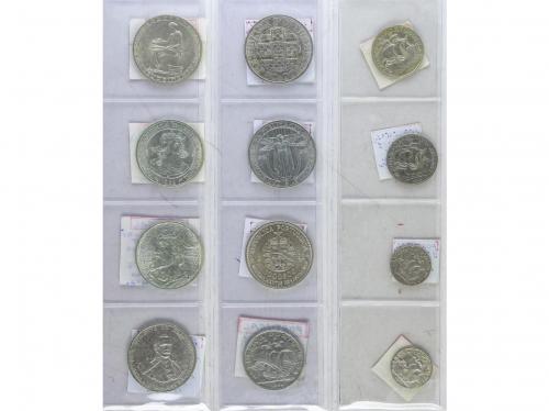 PORTUGAL. Lote 24 monedas. 1892 a 1999. AR. Todas diferentes