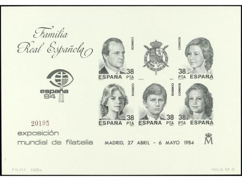 * ESPAÑA: PRUEBAS OFICIALES FNMT. Ed. 6/7(2). ESPAÑA&#39;84. 2 J