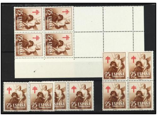 ** ESPAÑA. Ed. 1121/3(16). PRO TUBERCULOSOS. 16 SERIES COMPL