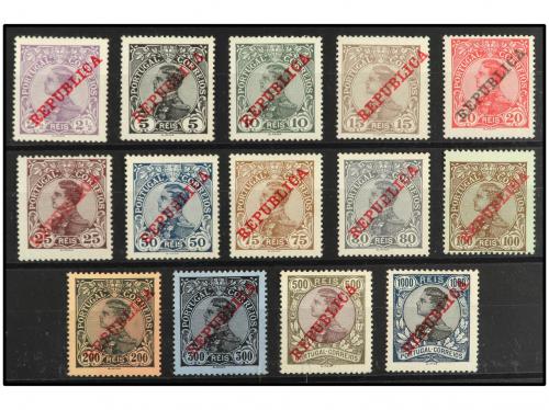 * PORTUGAL. Yv. 154/67 y 168/81. SERIES COMPLETAS (Mundifil 