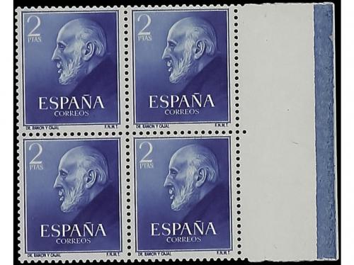 ** ESPAÑA. Ed. 1119/20(4). CAJAL Y FERRAN. SERIE COMPLETA en