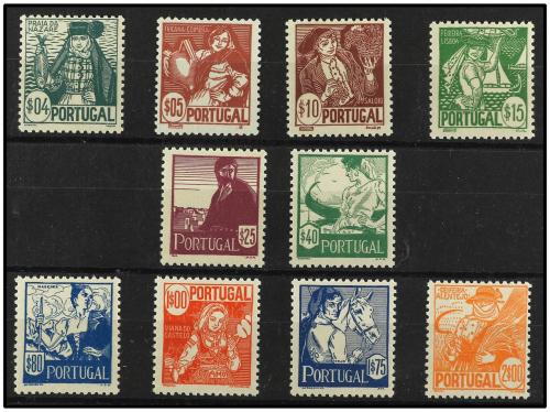 ** PORTUGAL. Yv. 572/4 y 616/25. SERIE COMPLETAS (Mundifil 5