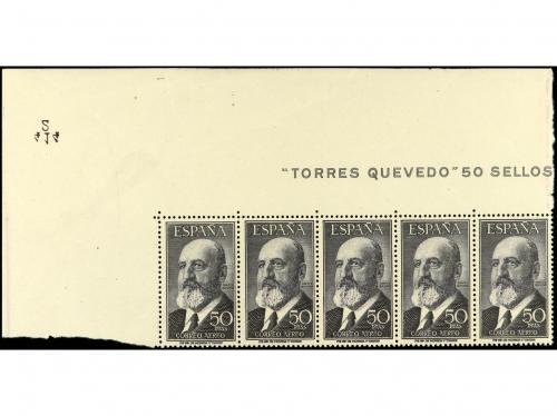 ** ESPAÑA. Ed. 1164/5(5). FORTUNY Y TORRES QUEVEDO. SERIE CO