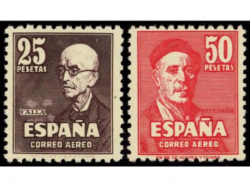 ** ESPAÑA. Ed. 1015/6. SERIE COMPLETA. PRECIOSA. Cat. 440,-.