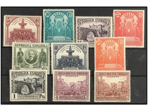 ** ESPAÑA. Ed. 604/13 y 614/9. SERIES COMPLETAS. PRECIOSAS. 