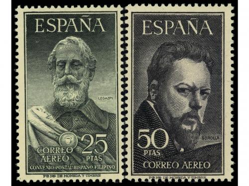 ** ESPAÑA. Ed. 1124/5. LEGAZPI Y SOROLLA. SERIE COMPLETA. C