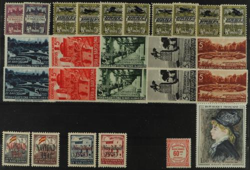 **/* ESPAÑA. 1920-1961. Conjunto de sellos, series completas