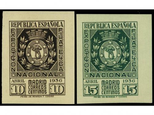 ** ESPAÑA. Ed. 727/8. SERIE COMPLETA. LUJO. Cat. 190,-. 