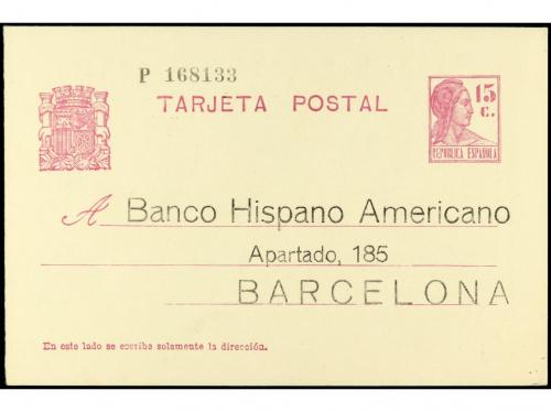 ESPAÑA ENTEROS POSTALES. Ed. 61ipab y 69ipa. Matrona. 15 ct