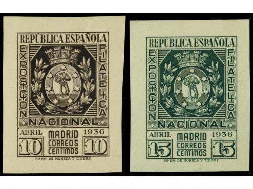 ** ESPAÑA. Ed. 727/8. SERIE COMPLETA. LUJO. Cat. 190&euro;. 