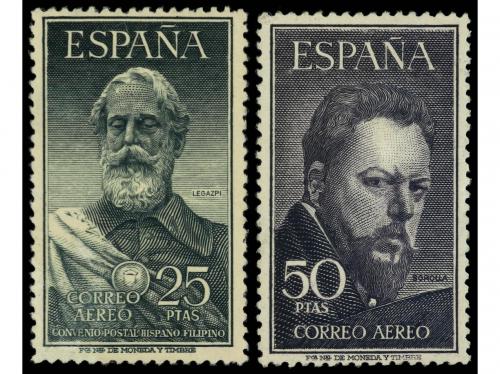 ** ESPAÑA. Ed. 1124/5. LEGAZPI Y SOROLLA. SERIE COMPLETA con