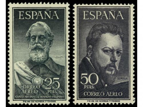 * ESPAÑA. Ed. 1124/5. LEGAZPI Y SOROLLA. SERIE COMPLETA. MUY