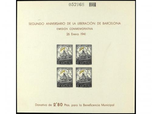 (*) ESPAÑA: AYUNTAMIENTO DE BARCELONA. Ed. 30s(2). HB. SIN D