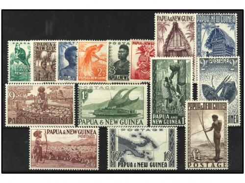 ** PAPUA Y NUEVA GUINEA. Yv. 1/15. SERIE COMPLETA. MUY BONIT