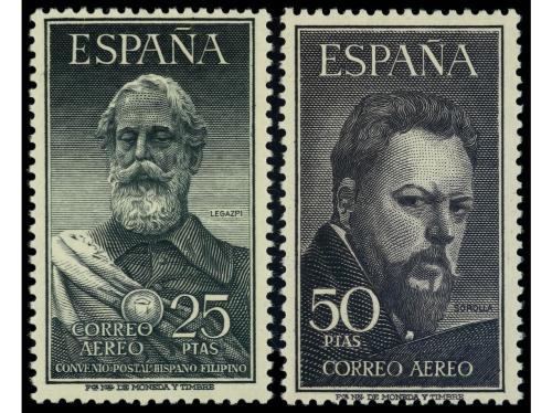 ** ESPAÑA. Ed. 1124/5. LEGAZPI Y SOROLLA. SERIE COMPLETA. PR