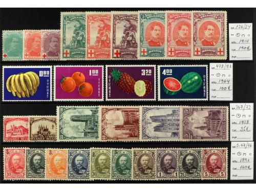 **/* VARIOS. MUNDIAL. 1891-1965. Conjunto de 20 series compl