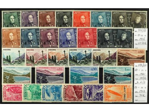 **/* VARIOS. MUNDIAL. 1891-1965. Conjunto de 20 series compl