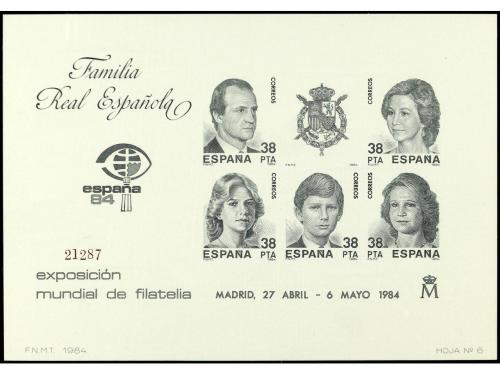 PRUEBAS. Ed. 6/7. ESPAÑA&#39;84. 1 Juego de pruebas. OCASION. Ca