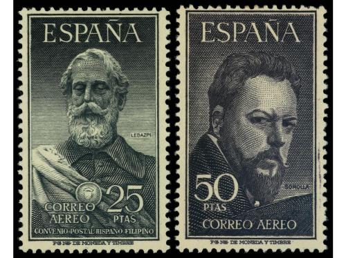 ** ESPAÑA. Ed. 1124/5. LEGAZPI Y SOROLLA. SERIE COMPLETA. Go